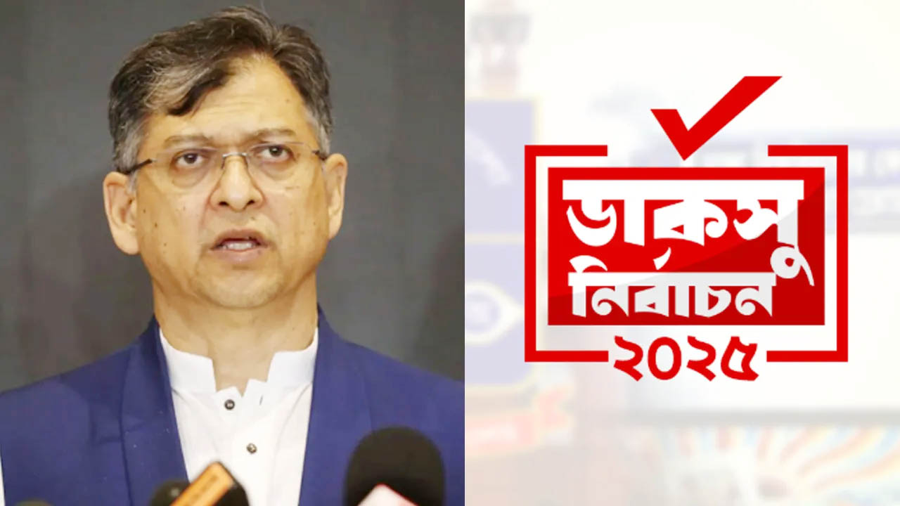ডাকসুতে বিজয়ীদের অভিনন্দন জানালেন সালাহউদ্দিন আহমেদ