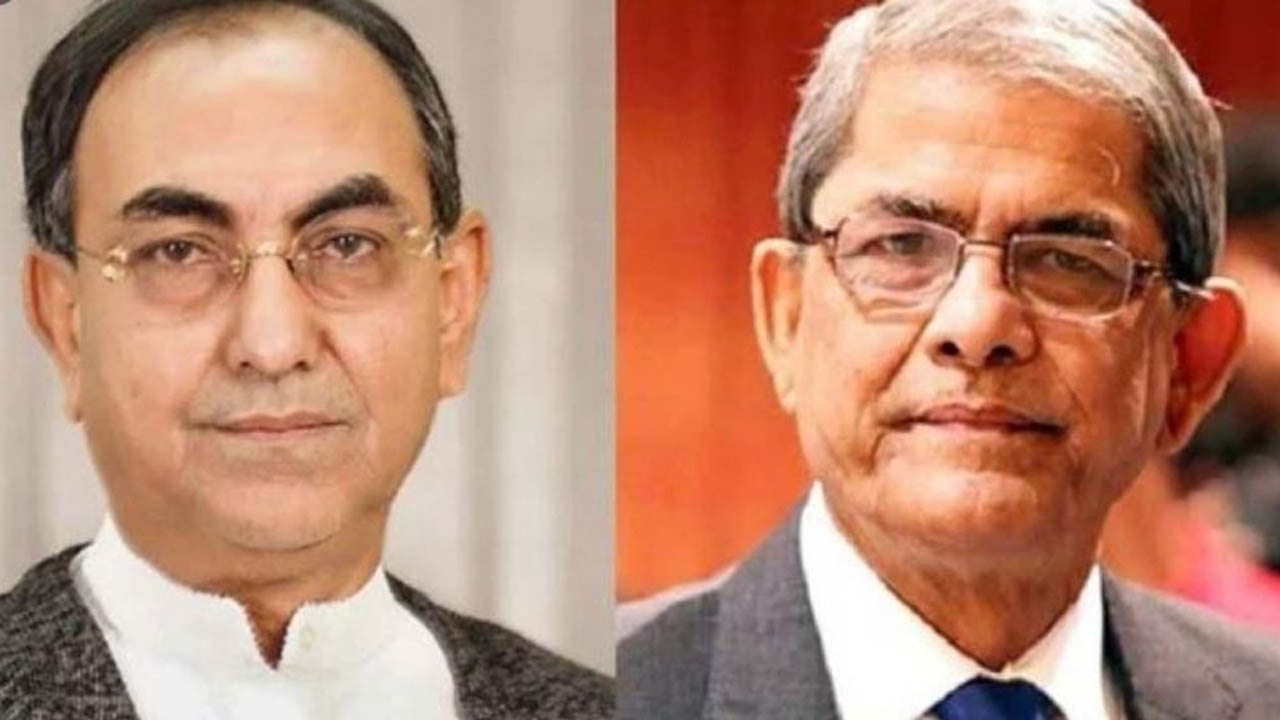 নাশকতার দুই মামলা থেকে ফখরুল-আব্বাসসহ ১০৬ জনকে অব্যাহতি