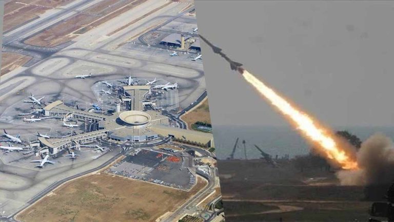 শক্তিশালী ক্ষেপণাস্ত্র হামলায় বন্ধ ইসরাইলি বিমানবন্দর