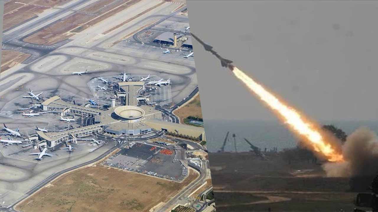 শক্তিশালী ক্ষেপণাস্ত্র হামলায় বন্ধ ইসরাইলি বিমানবন্দর