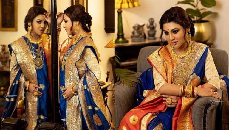 ৪৫ বছর আগের শাড়ি পরে যে অনুভূতির কথা জানালেন জয়া আহসান