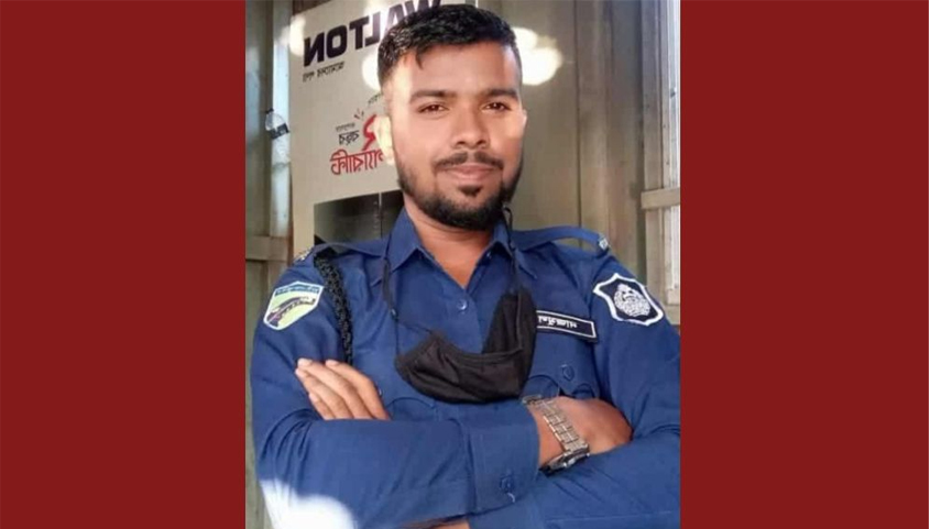 ট্রাকের ধাক্কায় প্রাণ গেল পুলিশ সদস্যের