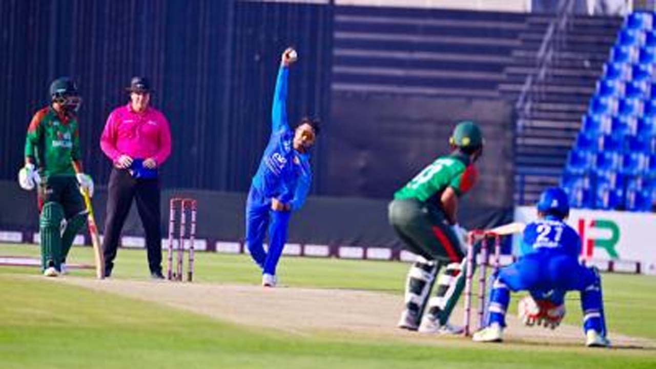আফগানিস্তানের বিপক্ষে ২২১ রানে অলআউট বাংলাদেশ