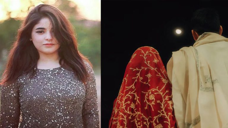 বিয়ের ছবিতে মুখ লুকানোয় কটাক্ষের শিকার জাইরা