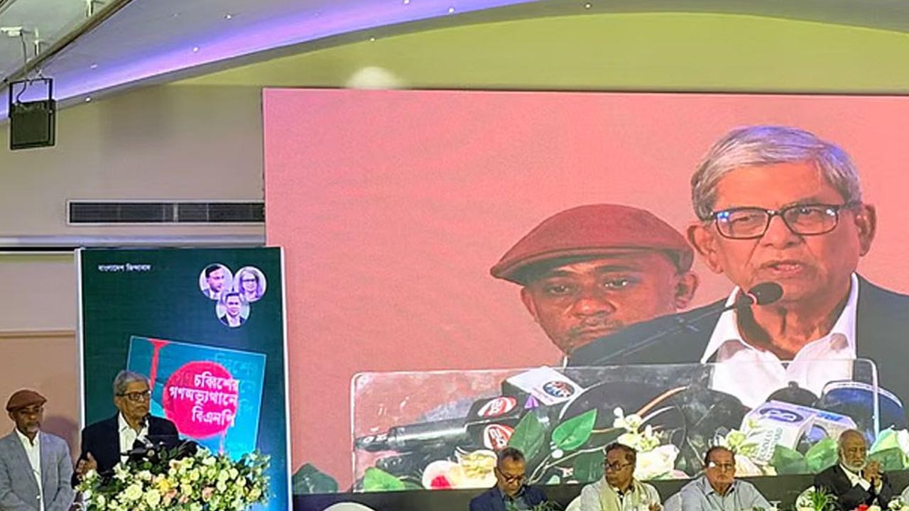 গণতন্ত্র প্রতিষ্ঠা করতে হলে ‘মব ভায়োলেন্স’ থেকে সরে আসতে হবে: মির্জা ফখরুল