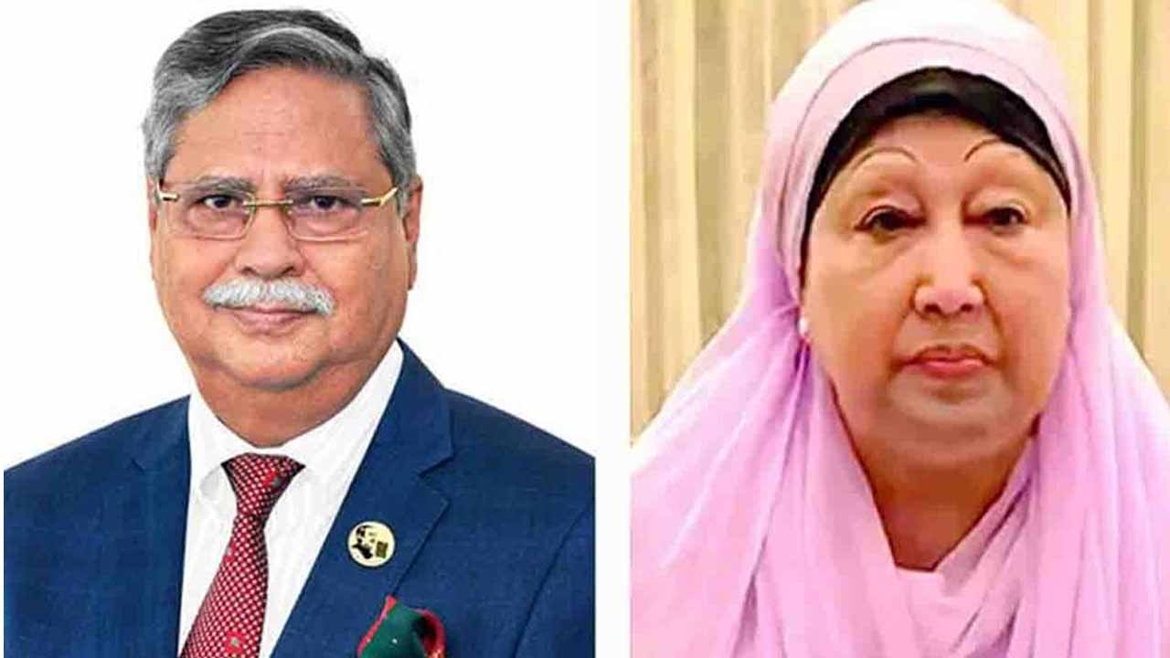 খালেদা জিয়ার শারীরিক অবস্থা নিয়ে রাষ্ট্রপতির উদ্বেগ